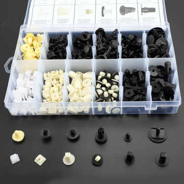 292PCS Fender Door Hood Bumper Trim Clips Body Retainer Assortment & Screwdriver Generic US Part One